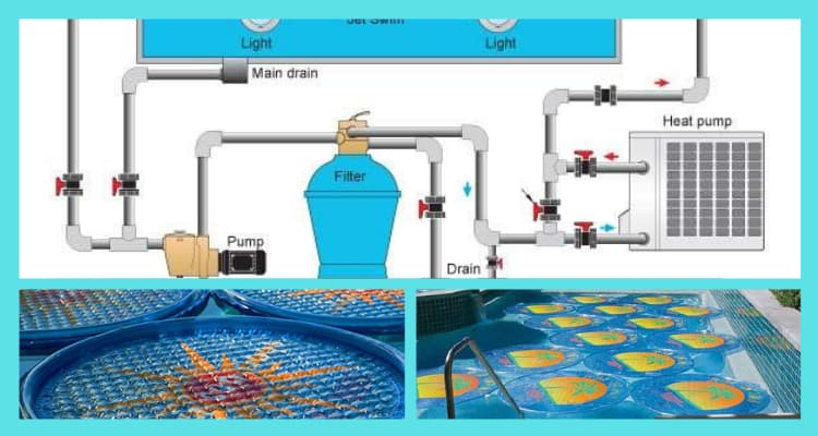 Forma más barata de calentar una piscina