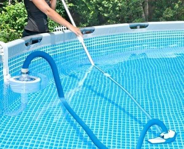 limpiar piscina Embudo de plástico