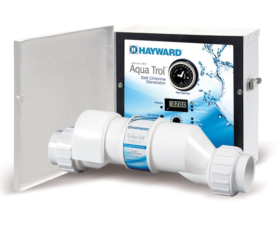 Hayward AQ-TROL-RJ AquaTrol Sistema de cloración salina para piscinas elevadas