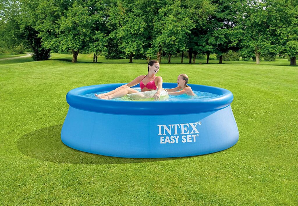 Intex Easy Pool Set de 8 pies x 30 pulgadas con bomba de filtro