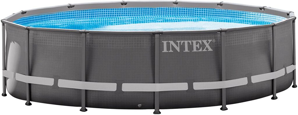 Juego de piscina Intex Ultra Frame de 14 pies x 42 pulgadas con bomba de filtrado